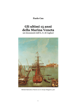 Gli ultimi 15 anni della Marina Veneta