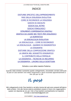 Il post - Ciaomaestra.it