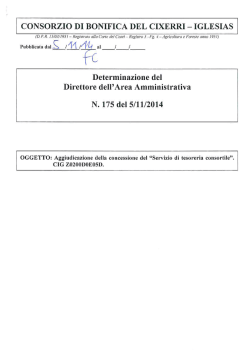 Determina AA 175-2014 Serv. Tesoreria