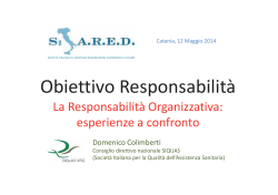 14-05-12 relazione 6_La Responsabilità Organizzativa