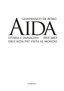 Aida 1913, 1982 - Il Saggiatore