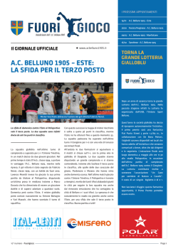 Scarica il decimo numero di Fuorigioco.