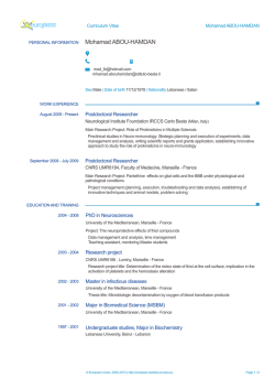 Consulenti e collaboratori - CV - A-B