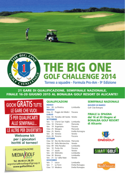 TheBigOneGolfChallenge2014:Quartino A4 The Big