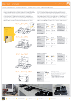 HD Cube Product Information Sheet