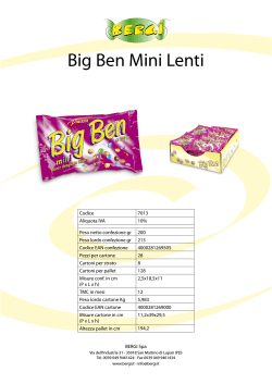 Big Ben Mini Lenti