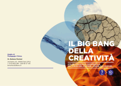 IL BIG BANG DELLA CREATIVIT&Agrave;