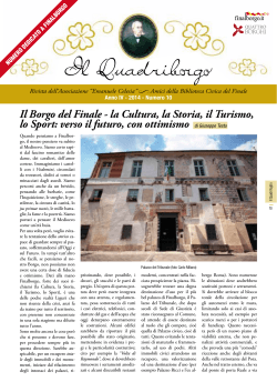 scarica la rivista in pdf - Associazione culturale Emanuele Celesia