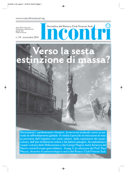 Incontri n. 54_Layout 1 - Rotary Club Firenze Sud