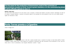 Porto Torres pronta a (ri)partire 19-05-2014