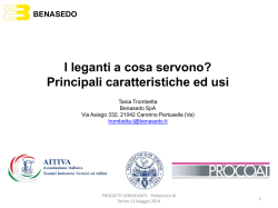 I leganti a cosa servono? Principali caratteristiche ed usi