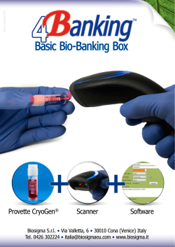 Basic Bio-Banking Box