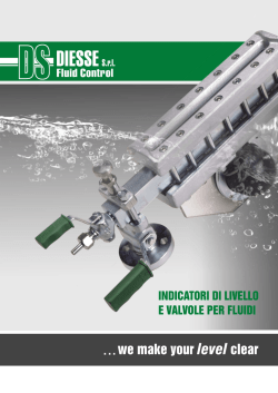 indicatori di livello a vetro