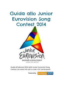 Guida allo Junior Eurovision Song Contest 2014