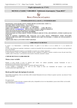 17.1C_Mutui_TVBCE_01072014 - Banca Popolare di Lajatico