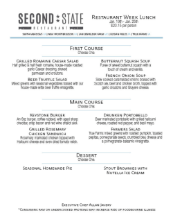 Click Here to See Menu