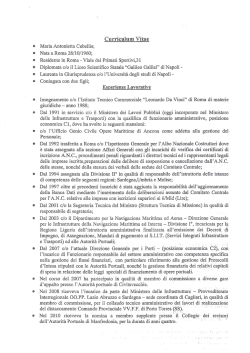 Dott.ssa Maria Antonietta Cubellis