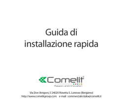 Guida di installazione rapida