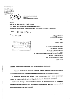 Importante - leggi anche le note aggiuntive