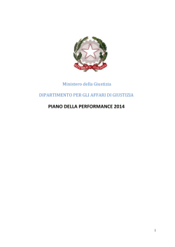 Dipartimento per gli affari di giustizia