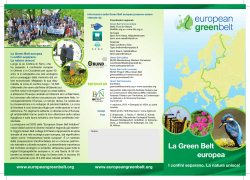 La Green Belt europea - European Green Belt