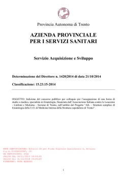 Questo Servizio ritiene opportuno riassumere di seguito le