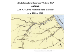 Sebastiani: UDA La via Flaminia