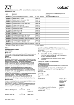 Informazioni per ordini Analizzatori su cui il cobas c pack pu&ograve; essere