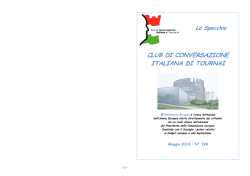 il parlamento europeo - Le site du club de conversation italienne de
