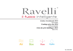 Listino rivestimenti Ravelli / Ecoteck 2014