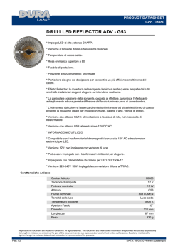DR111 LED REFLECTOR ADV - G53