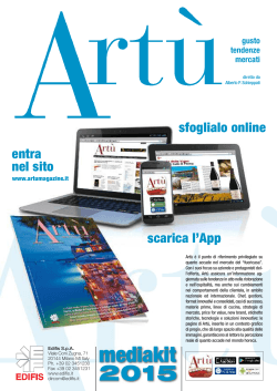 Media kit 2015 di Artù