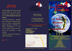 brochure (PDF) - Liceo Classico e Scientifico Euclide