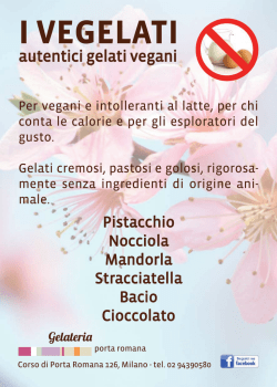 I VEGELATI - Gelateria Porta Romana