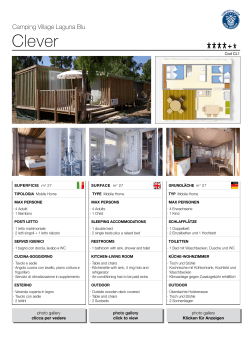Scarica la scheda - Camping Village Laguna Blu