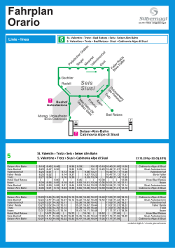 Shuttle 5 Seiser Alm Bahn - St. Valentin vom 21.12.14