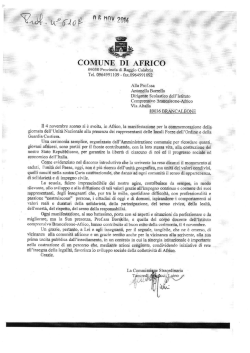 Lettera Ringraziamenti