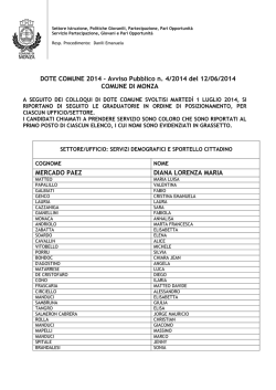 GRADUATORIA DOTE DEF carta intestata