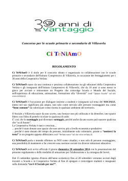 Ci TeNiAmO - Istituto Comprensivo di Villaverla
