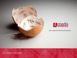 CI PRESENTIAMO - Media Events