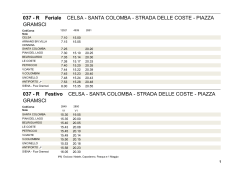 037 - R Feriale CELSA - SANTA COLOMBA - STRADA