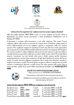 Download - ASD Marzabotto 2000