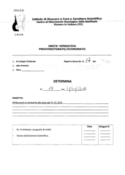 Istituto di Ricovero e Cura a Carattere Scientiﬁco