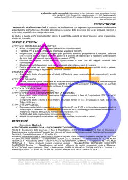 download Curriculum Archeando Studio e Associati