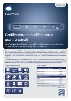 Codificatore/decodificatore a quattro canali (PDF file)