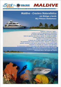 Maldive - Scuba Cruise