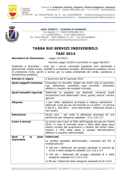 Informativa TASI anno 2014