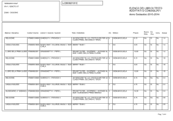 LCEE82101C ELENCO DEI LIBRI DI TESTO ADOTTATI O