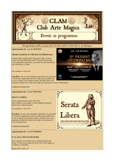 €CLAM - Club Arte magica di Milano