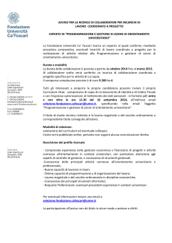 progetto amm-placement